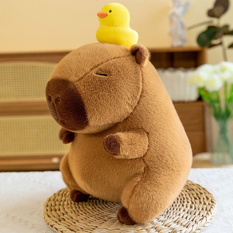 #238 - 239 - Capybara with duck (AQ)