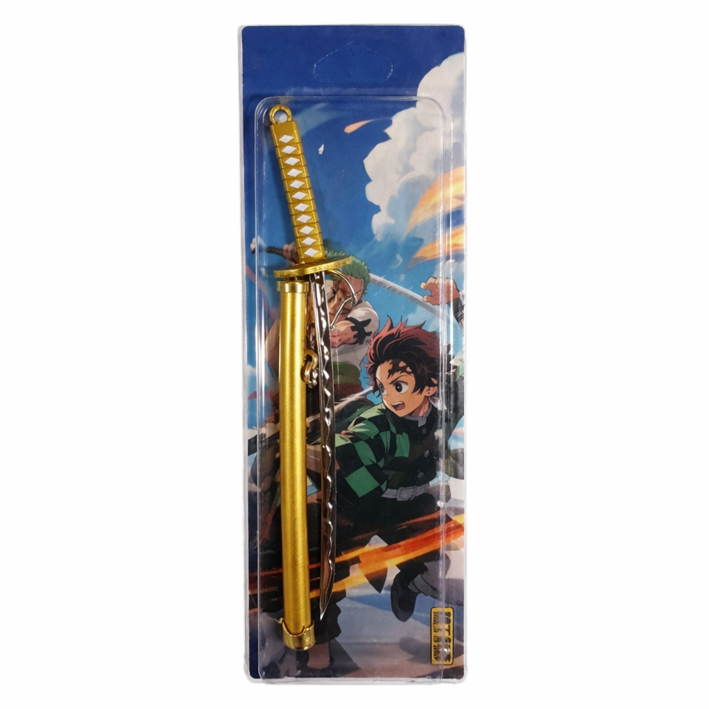 (OP-09KCSWD) STYLE 26 One Piece Anime Sword Keychain