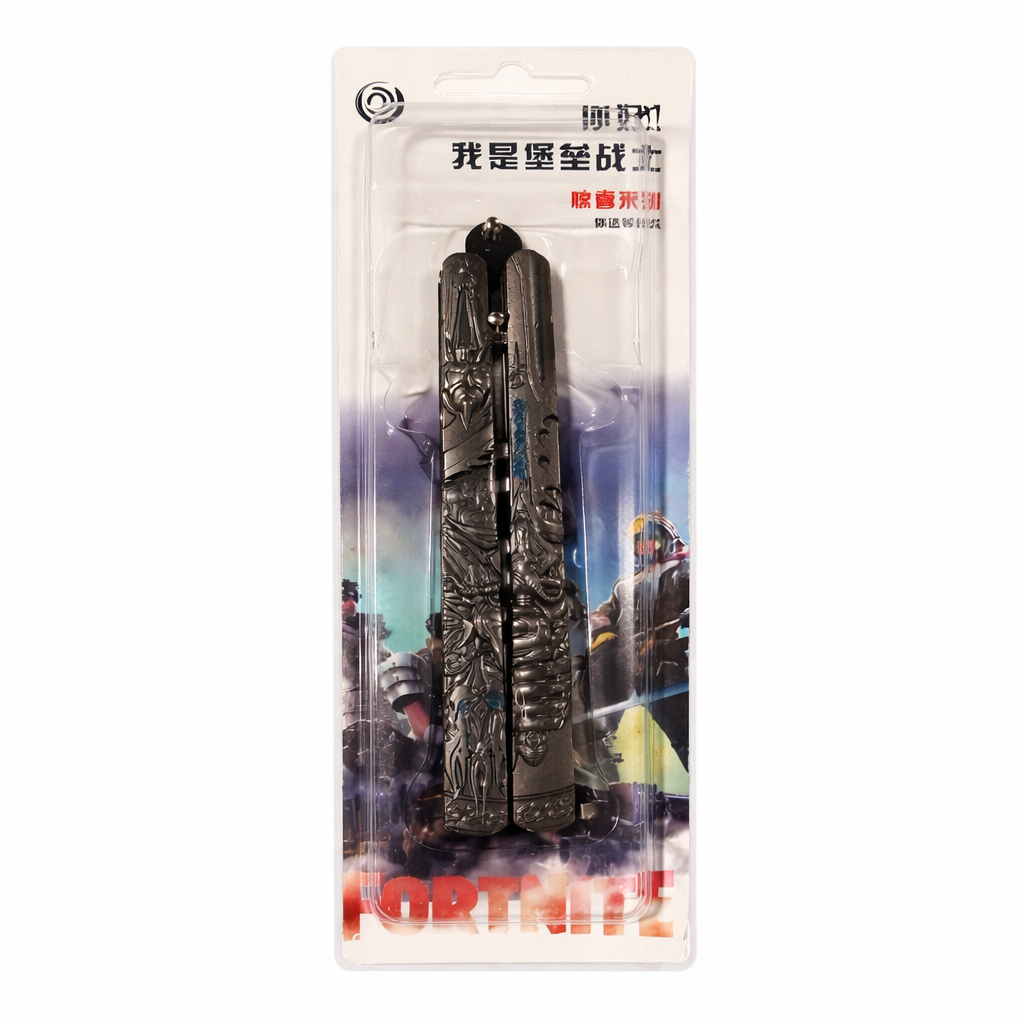 (MISC-16KCSWD) STYLE 30 Assorted Trainer Butterfly Knife Keychain