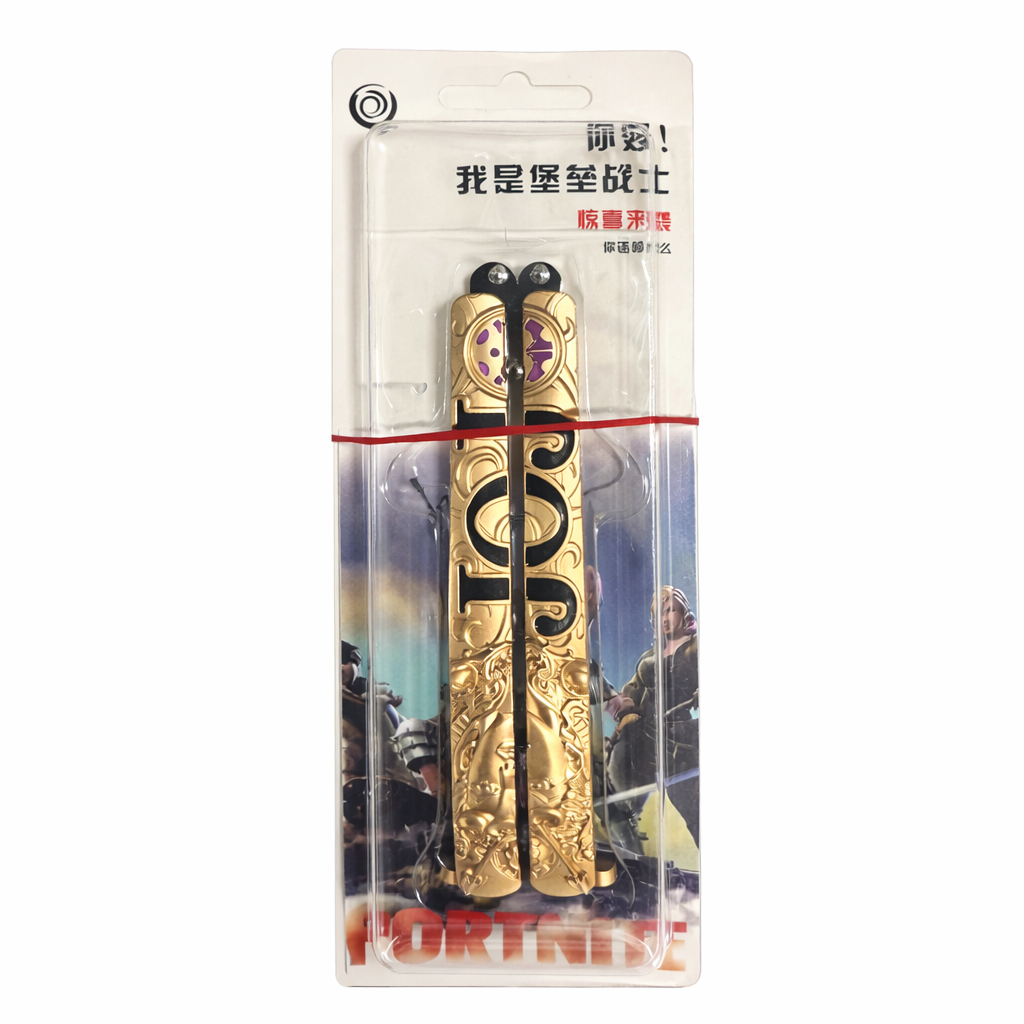 (MISC-31KCSWD) STYLE 45 Assorted Trainer Butterfly Knife Keychain