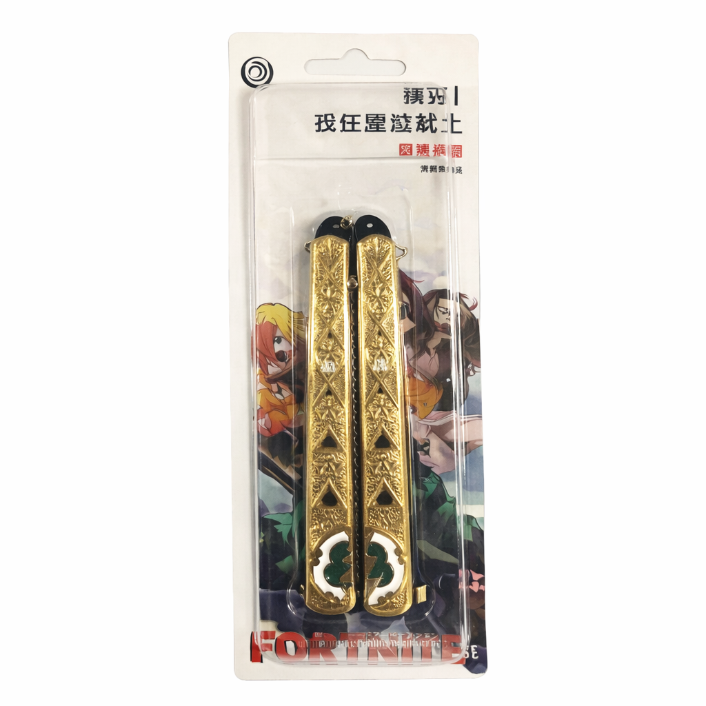 (MISC-32KCSWD) STYLE 46 Assorted Trainer Butterfly Knife Keychain