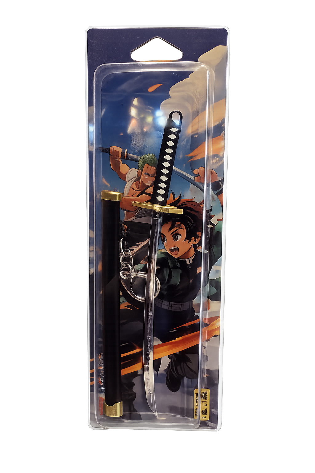 (DS-19KCSWD) TANJIRO 02 Demon Slayer Anime Sword Keychain
