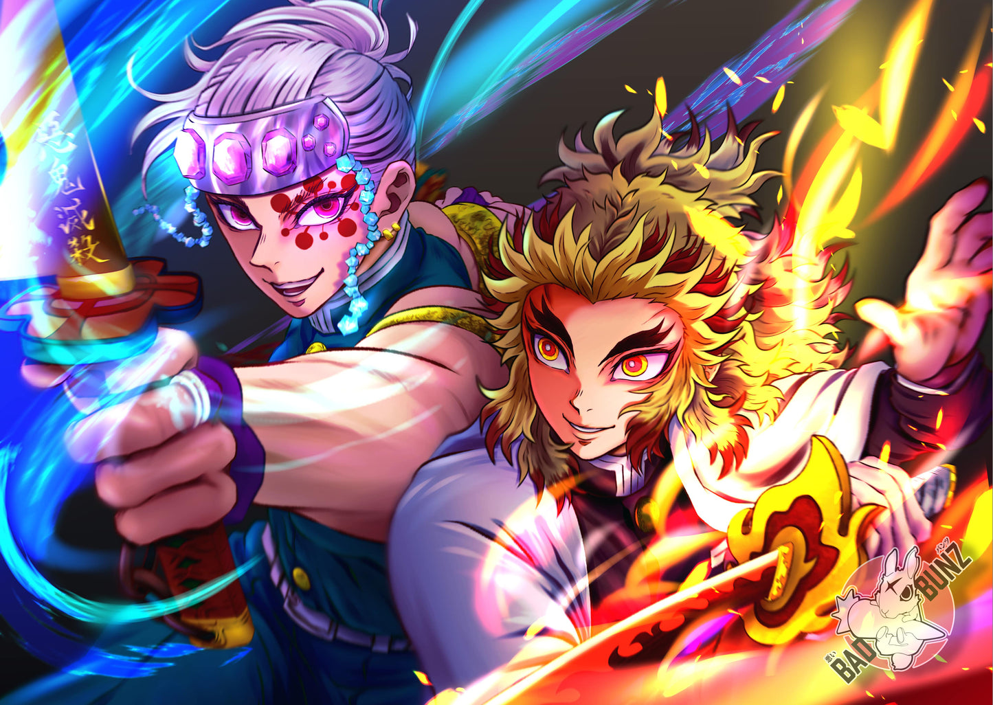 (DS-02PZL) Demon Slayer Anime 500 Piece Jigsaw Puzzle