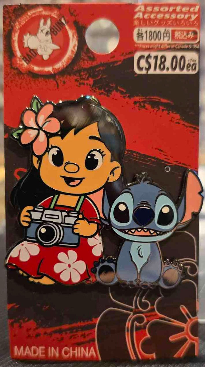(DSN-04PIN) LILO & STITCH Lilo & Stitch Movie Enamel Pin
