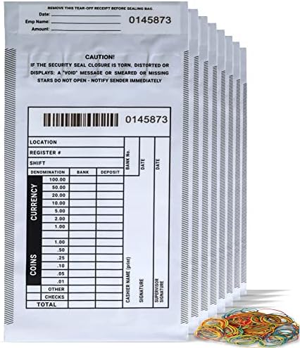 Deposit Baggies (Cash Count)