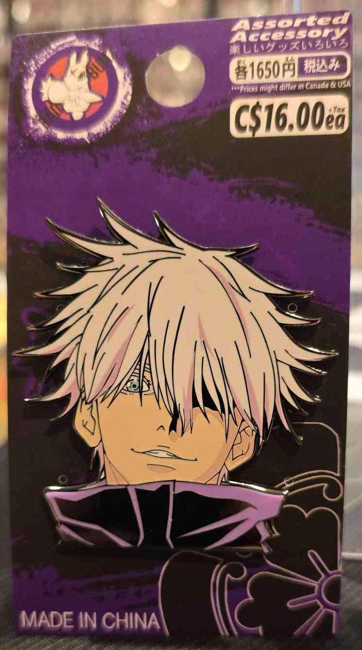 (JJK-01PIN) GOJO Jujustu Kaisen Anime Enamel Pin