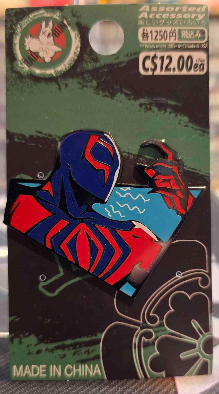 (MCU-03PIN) MIGUEL Spiderman Movie Enamel Pin