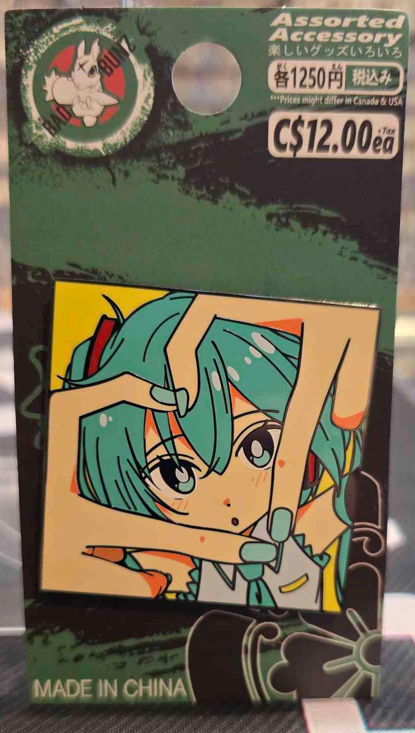 (MIKU-03PIN) MIKU Hatsune Miku Anime Enamel Pin