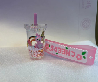 (SANRIO-01LQD) My Melody Liquid Keychain (14)