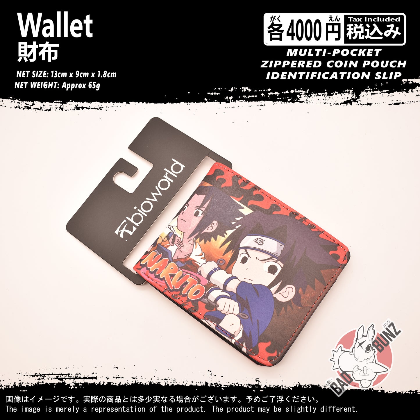 (WLT-NAR02) Naruto Anime Wallet