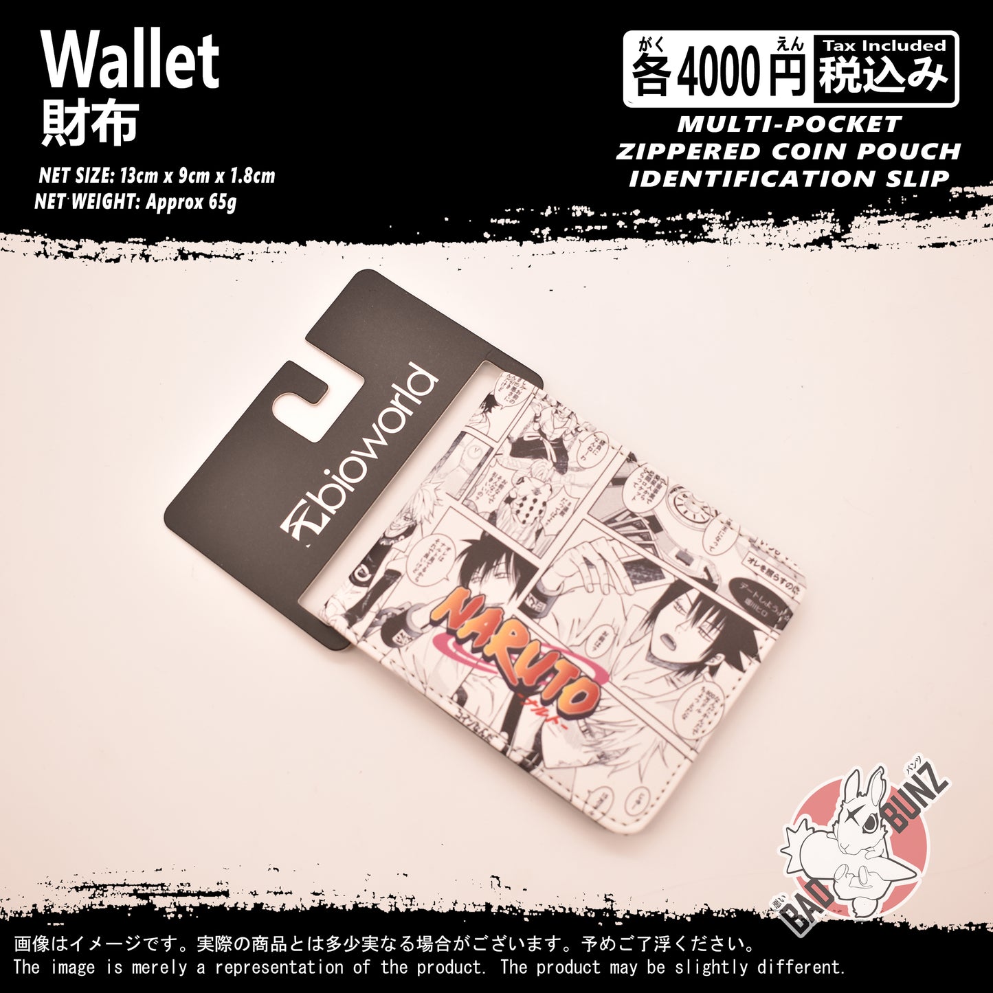 (WLT-NAR04) Naruto Anime Wallet
