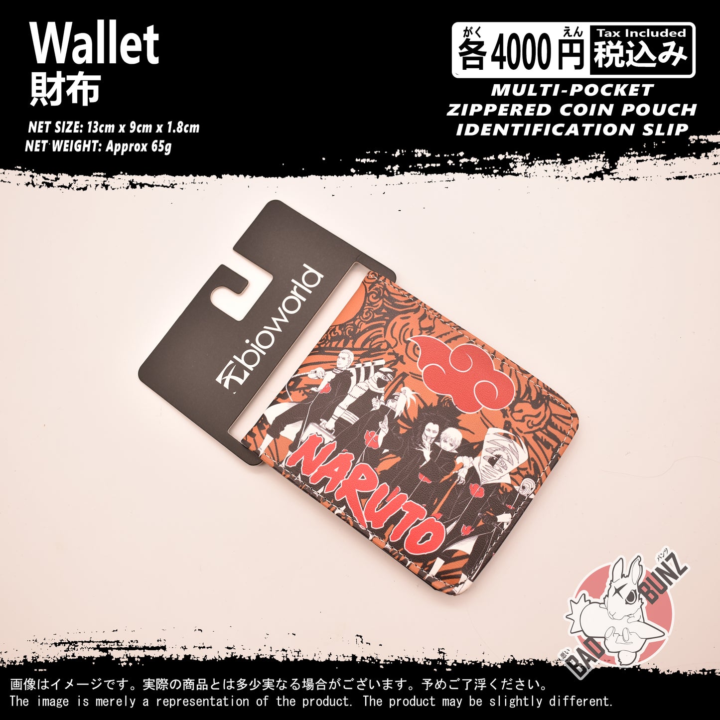(WLT-NAR06) Naruto Anime Wallet