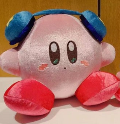 #89 - 90 - Kirby with Headset Plushie (P), (D1-5)
