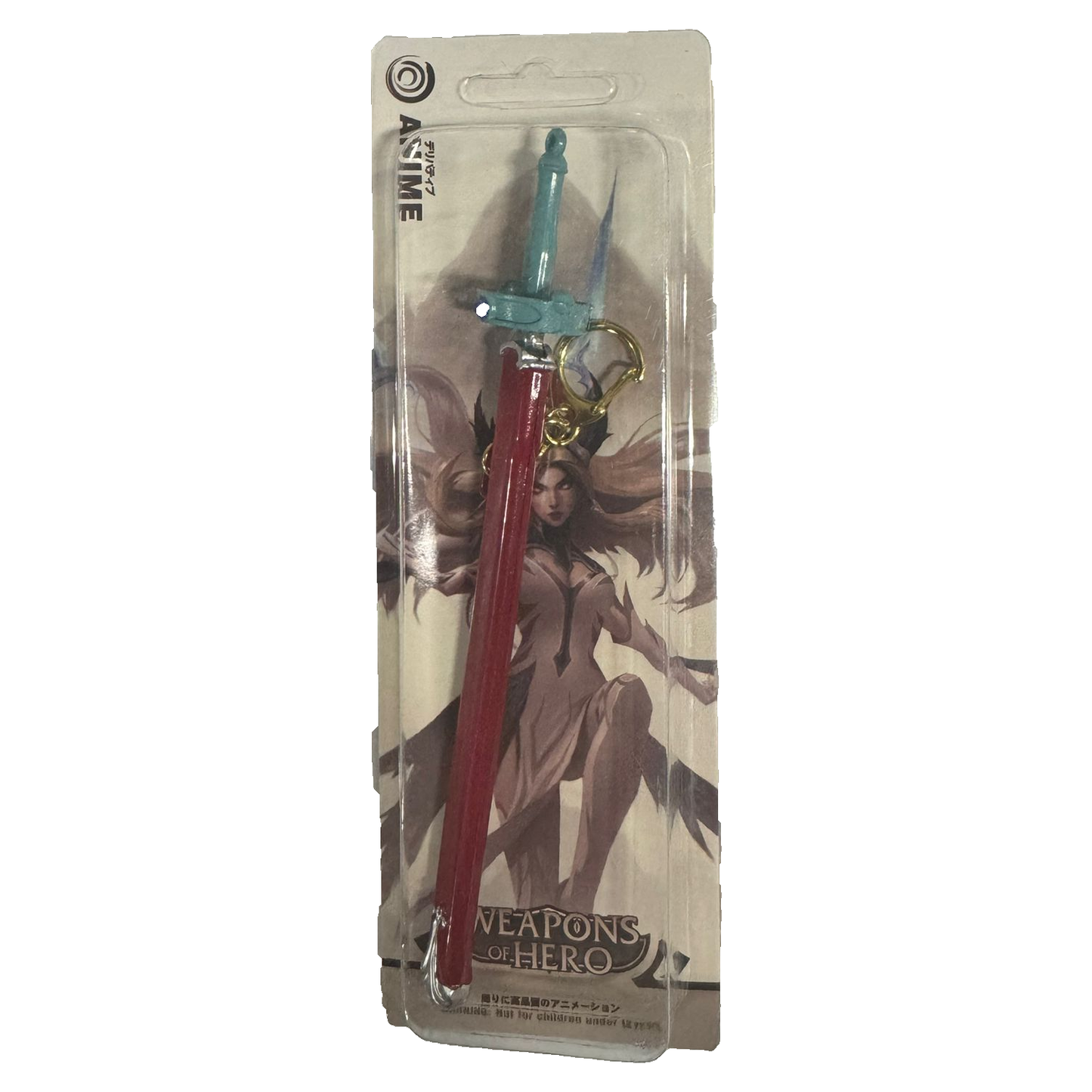 (MISC-02KCSWD) STYLE 05 Assorted Anime Sword Keychain