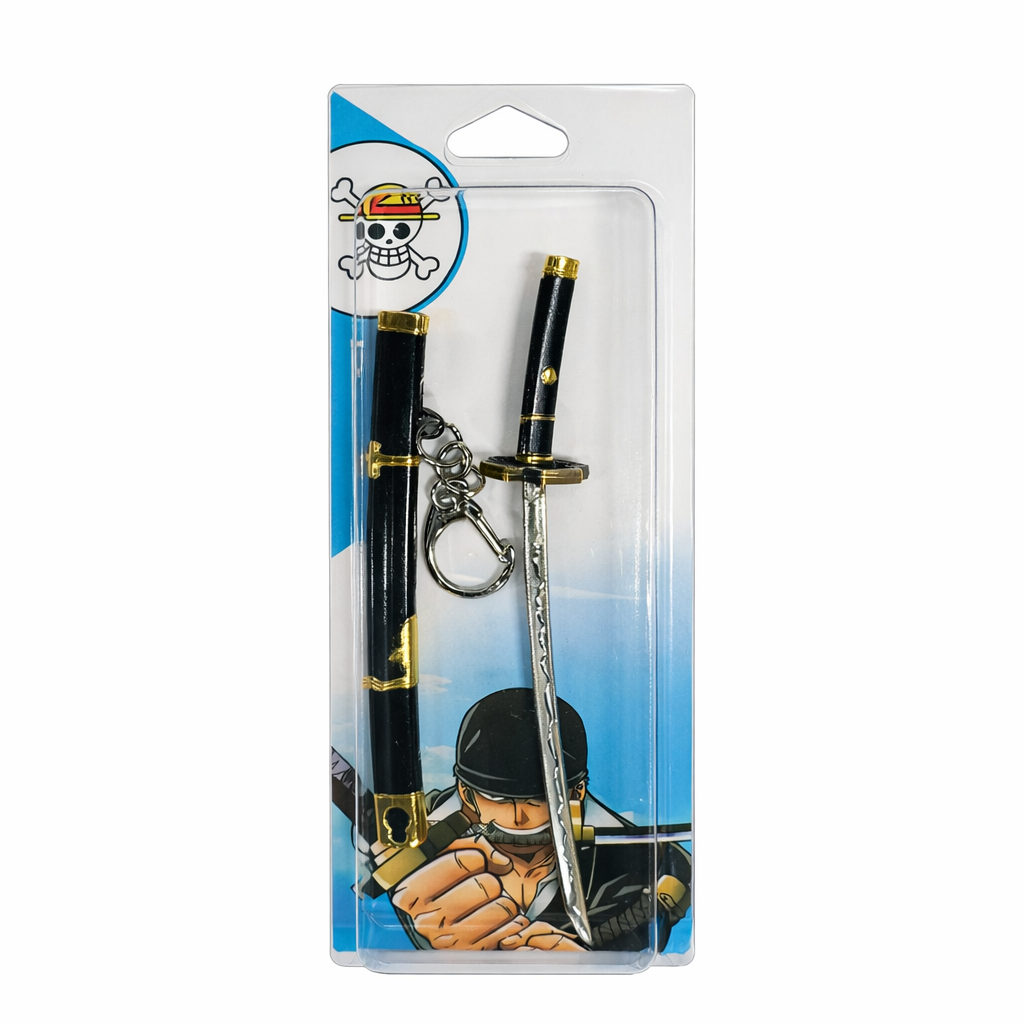 (OP-03KCSWD) STYLE 08 One Piece Anime Sword Keychain