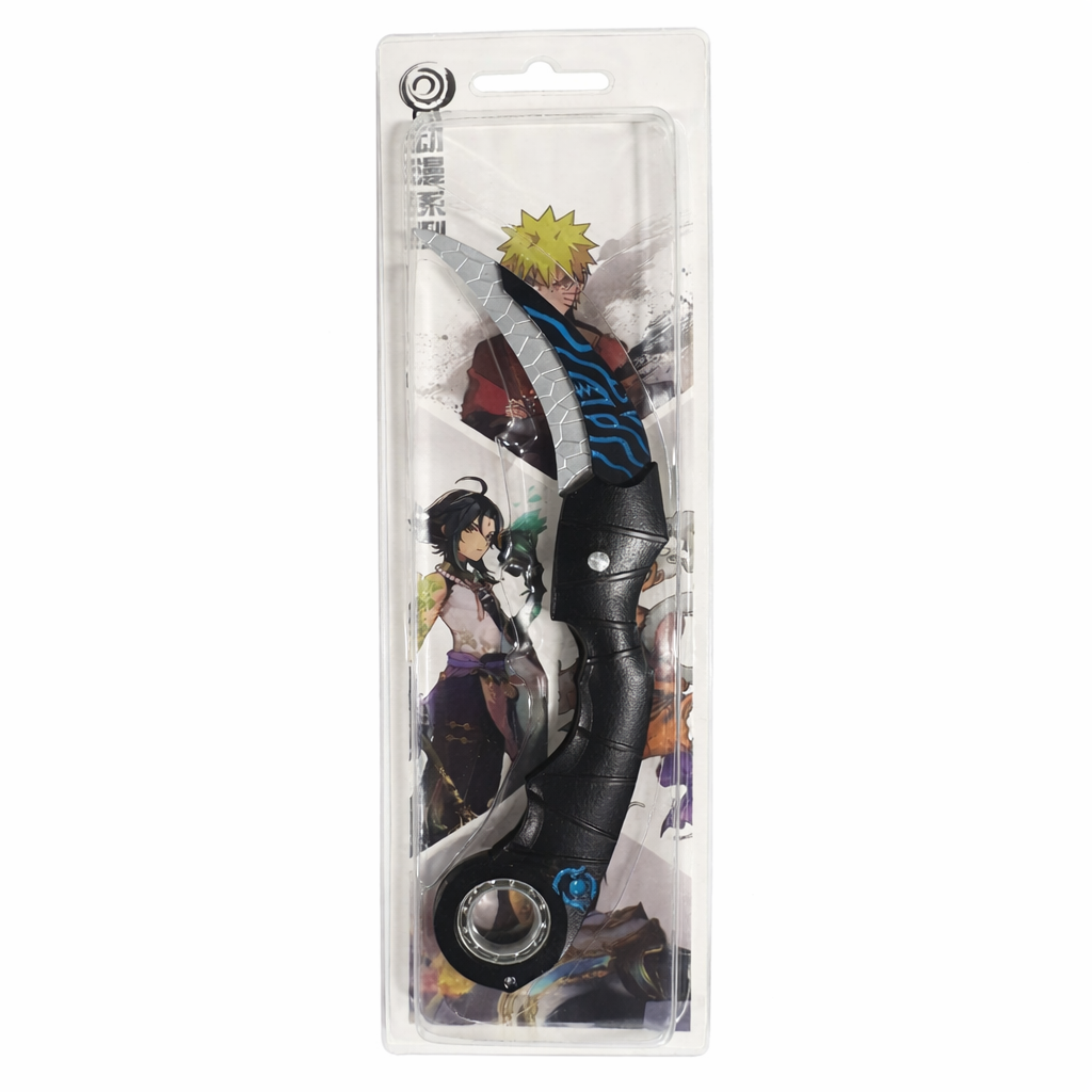(MISC-05KCSWD) STYLE 10 Assorted Anime Karambit Keychain