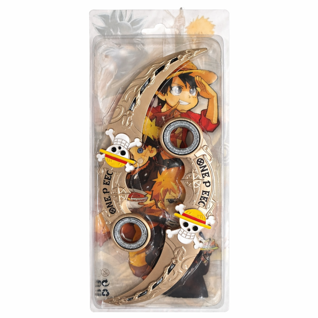 (MISC-07KCSWD) ONE PIECE Assorted Dual Karambit Keychain
