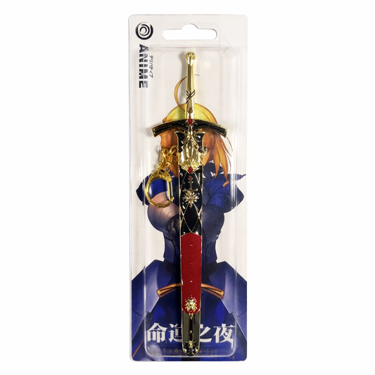 (FATE-01KCSWD) SABER Fate Gaming Sword Keychain