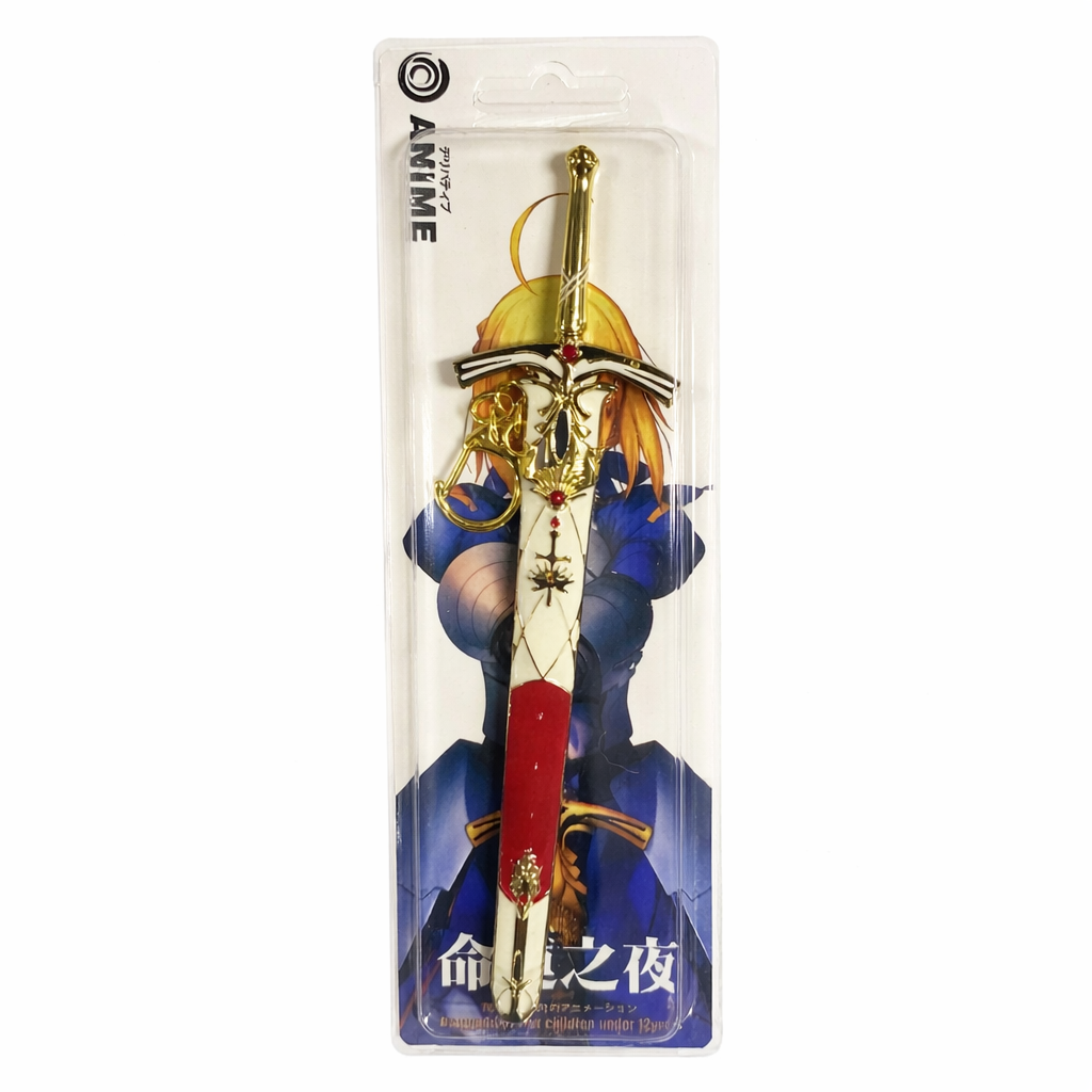 (FATE-05KCSWD) SABER (ARTORIA PENDRAGON) Fate Gaming Sword Keychain