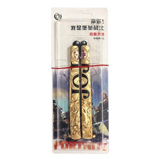 (MISC-31KCSWD) STYLE 45 Assorted Trainer Butterfly Knife Keychain