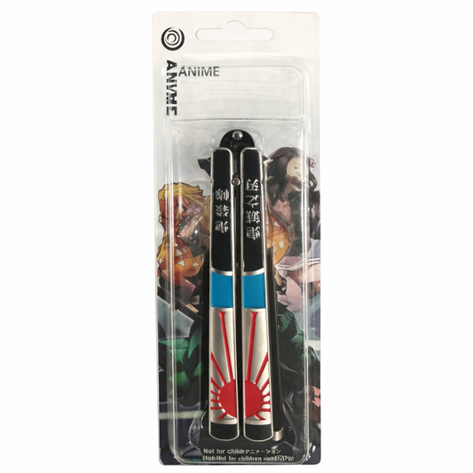 (MISC-25KCSWD) STYLE 39 Assorted Trainer Butterfly Knife Keychain