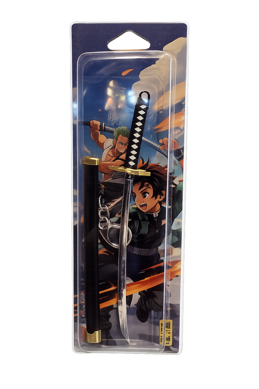 (DS-19KCSWD) TANJIRO 02 Demon Slayer Anime Sword Keychain