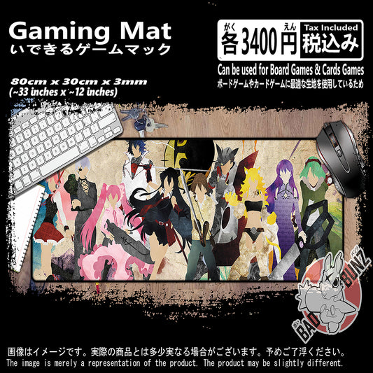 (ZZ-Anime - 01) Akame ga Kill! Anime 800mm x 300mm Gaming Play Mat