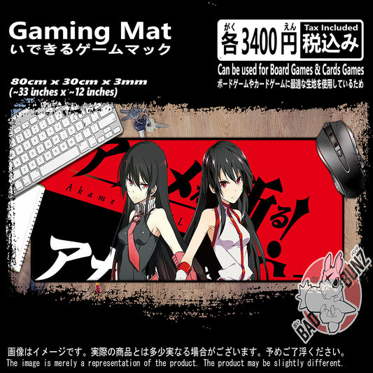 (ZZ - Anime - 02) Akame ga Kill! Anime 800mm x 300mm Gaming Play Mat