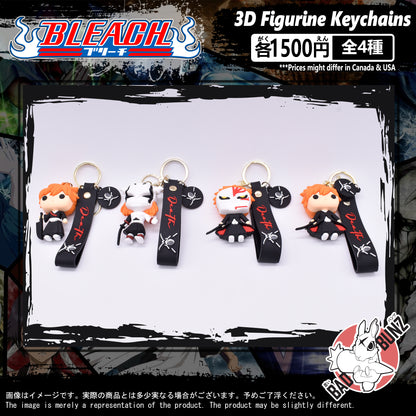 (BLH-01PVC) Bleach Anime PVC 3D Figure Keychain