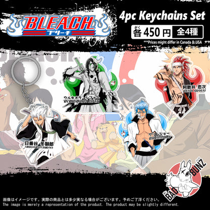 (BLH-03KC) Bleach Anime Double-Sided Acrylic Keychain Set