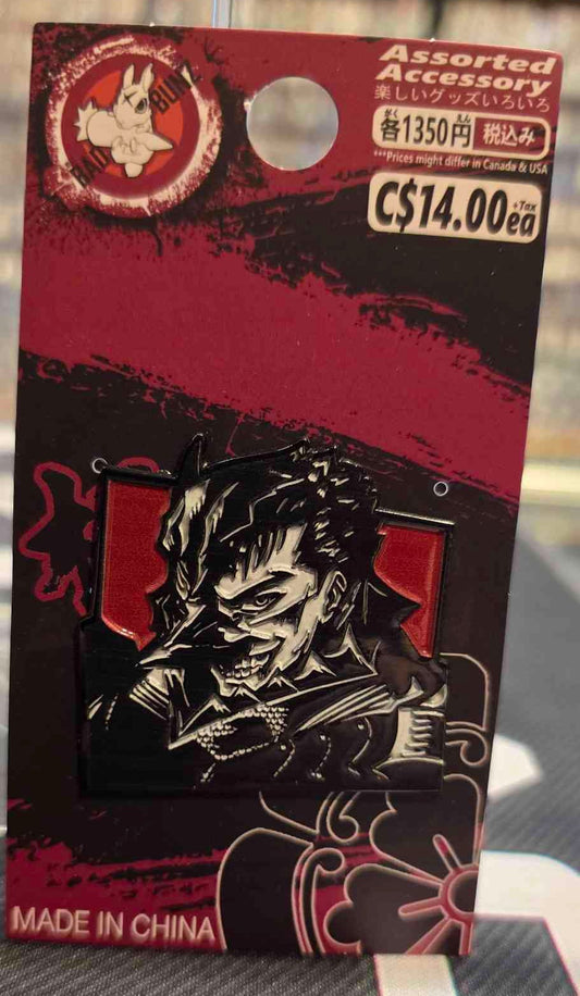 (BSK-01PIN) GUTS Berserk Anime Enamel Pin