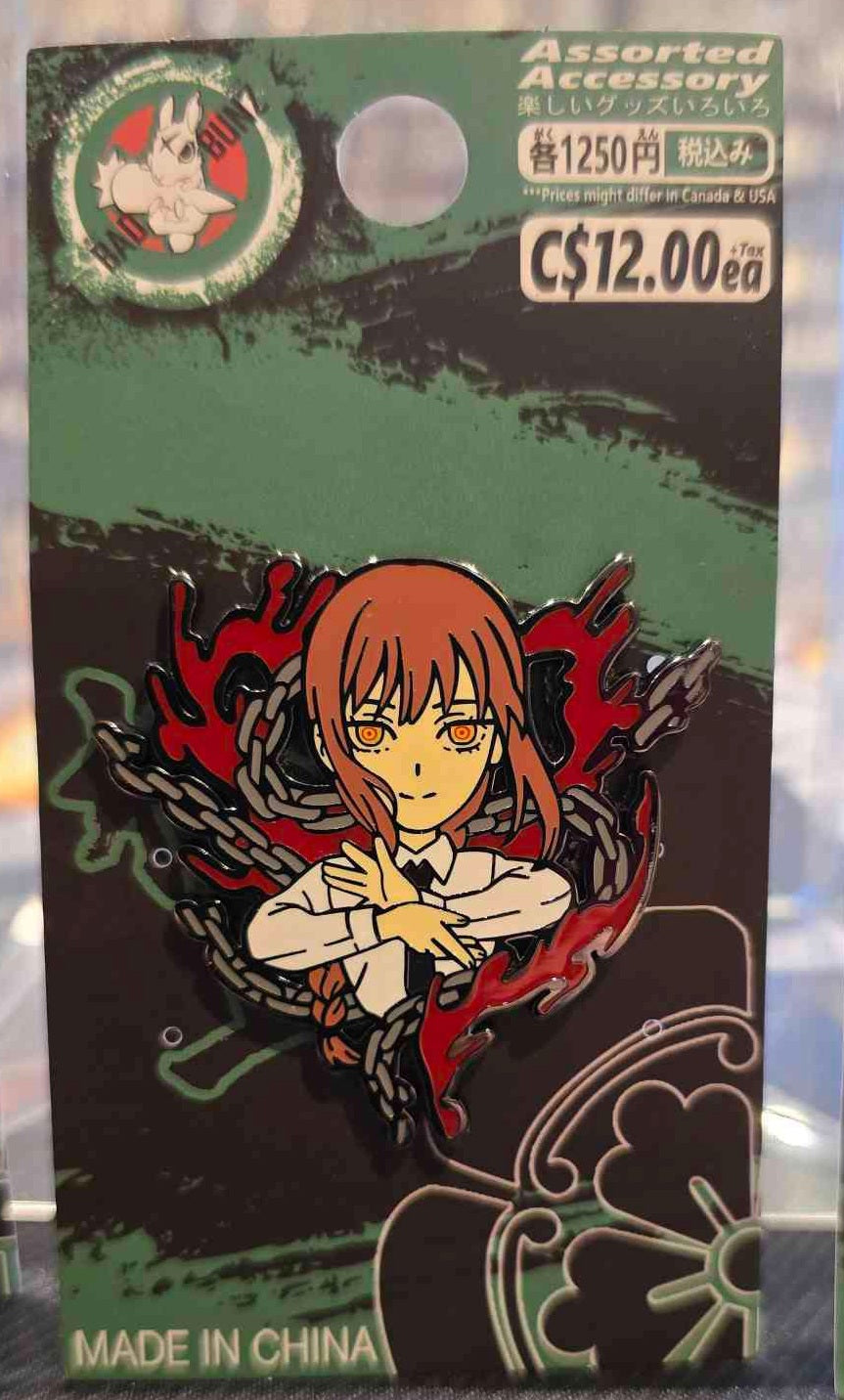 (CSM-03PIN) MAKIMA Chainsaw Man Anime Enamel Pin