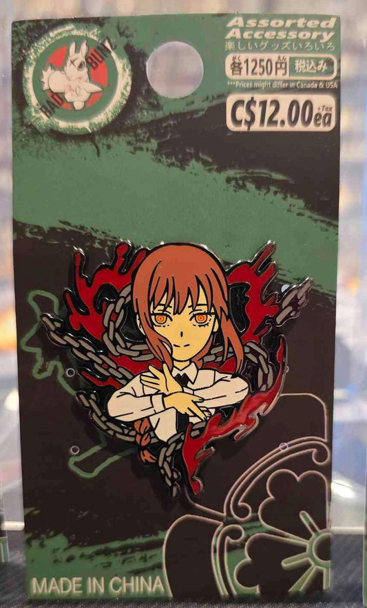 (CSM-03PIN) MAKIMA Chainsaw Man Anime Enamel Pin