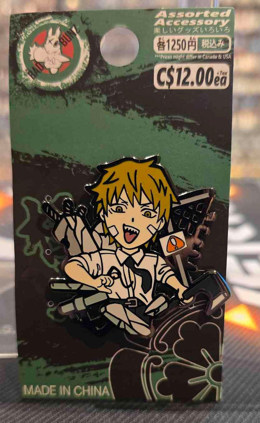 (CSM-04PIN) DENJI Chainsaw Man Anime Enamel Pin