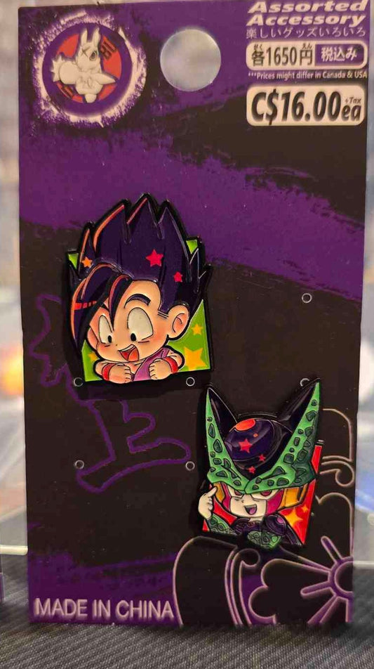 (DBZ-03PIN) GOHAN & CELL Dragon Ball Z Anime Enamel Pin