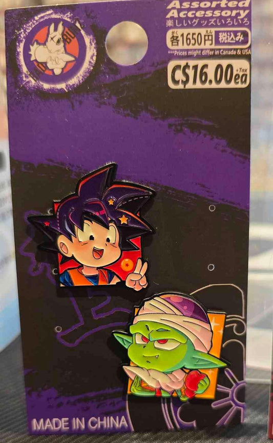(DBZ-04PIN) GOKU & PICCOLO Dragon Ball Z Anime Enamel Pin