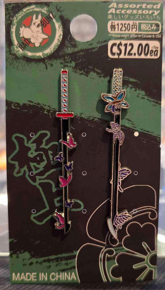 (DS-01PIN) INSECT SWORD Demon Slayer Anime Enamel Pin