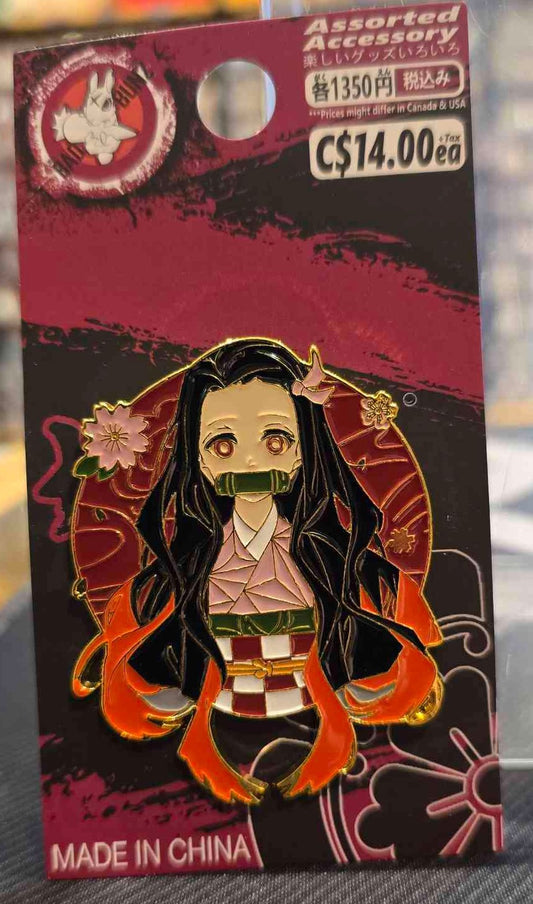 (DS-08PIN) NEZUKO Demon Slayer Anime Enamel Pin