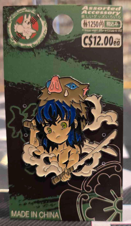 (DS-10PIN) INOSUKE Demon Slayer Anime Enamel Pin