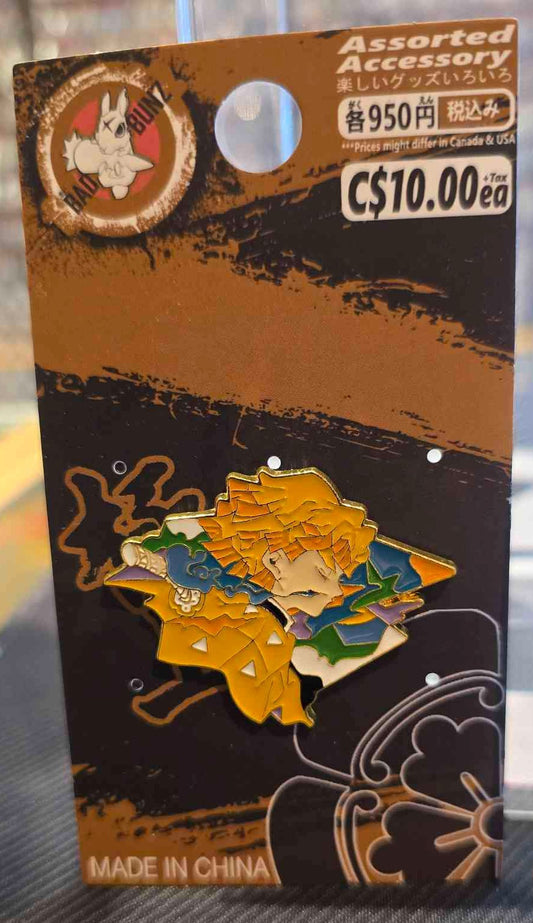 (DS-17PIN) ZENITSU Demon Slayer Anime Enamel Pin