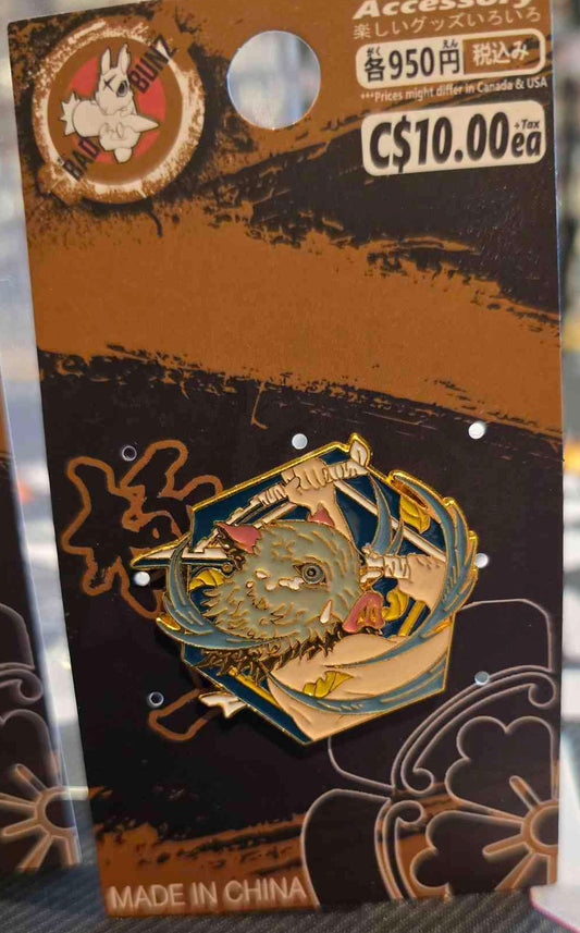 (DS-18PIN) INOSUKE Demon Slayer Anime Enamel Pin
