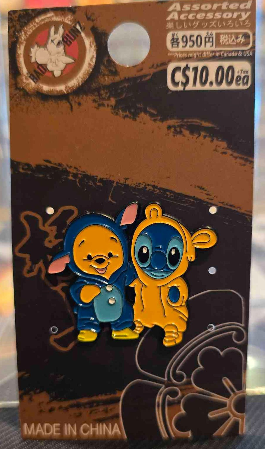 (DSN-13PIN) WINNIE & STITCH Lilo & Stitch Movie Enamel Pin