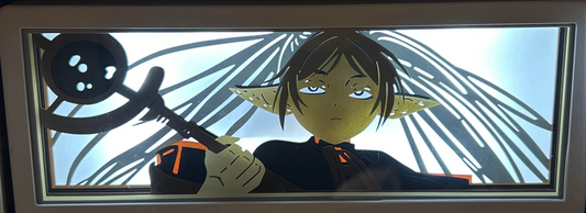(FRN-01FACE) FRIEREN Frieren Anime LED Face Portrait Frame