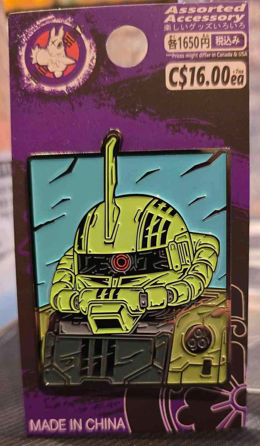 (GUN-01PIN) ZAKU Gundam Anime Enamel Pin