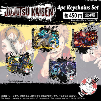(JJT-01KC) Jujutsu Kaisen Anime Double-Sided Acrylic Keychain Set