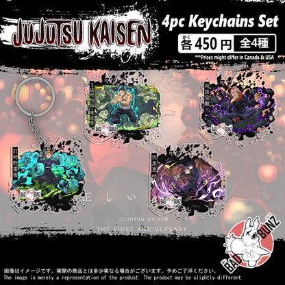 (JJT-03KC) Jujutsu Kaisen Anime Double-Sided Acrylic Keychain Set