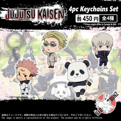 (JJT-05KC) Jujutsu Kaisen Anime Double-Sided Acrylic Keychain Set