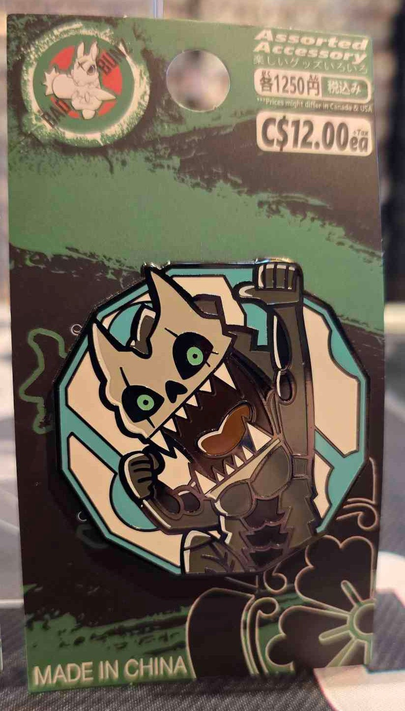 (KJ8-03PIN) 1ST KAIJU FORM Kaiju No. 8 Anime Enamel Pin