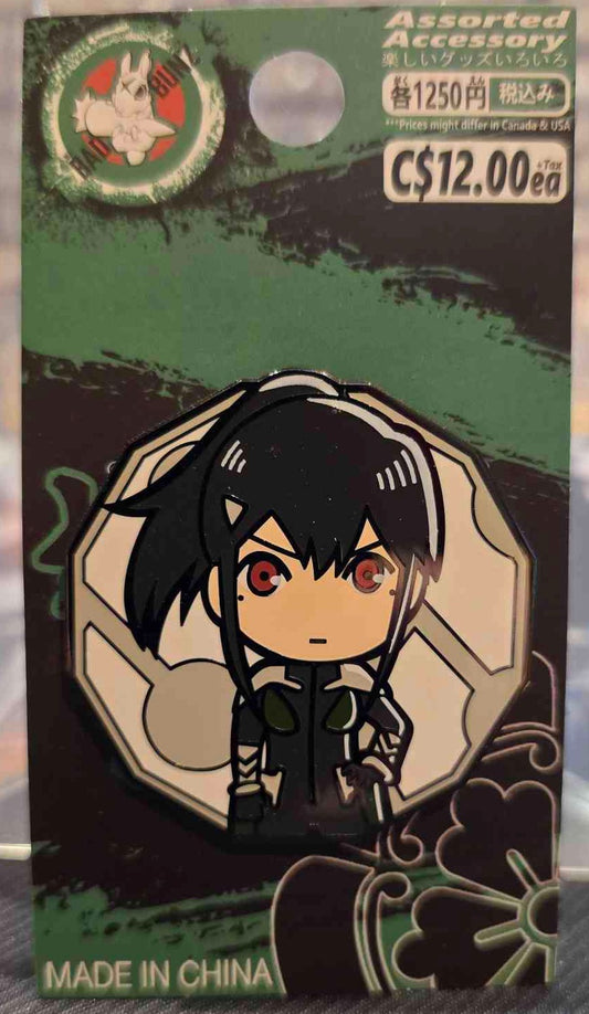 (KJ8-05PIN) MINA Kaiju No. 8 Anime Enamel Pin