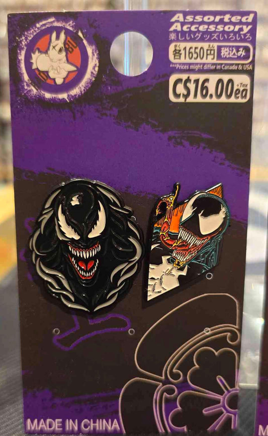 (MCU-04PIN) VENOM Spiderman Movie Enamel Pin